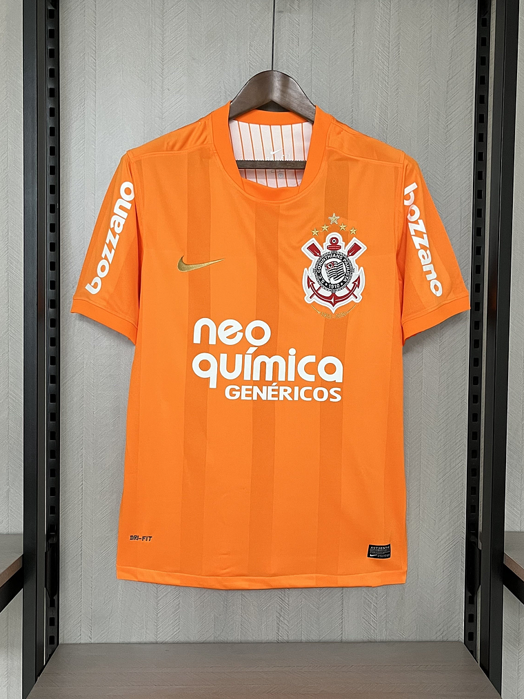 CAMISA RETRÔ DO CORINTHIANS LARANJA 2010 1