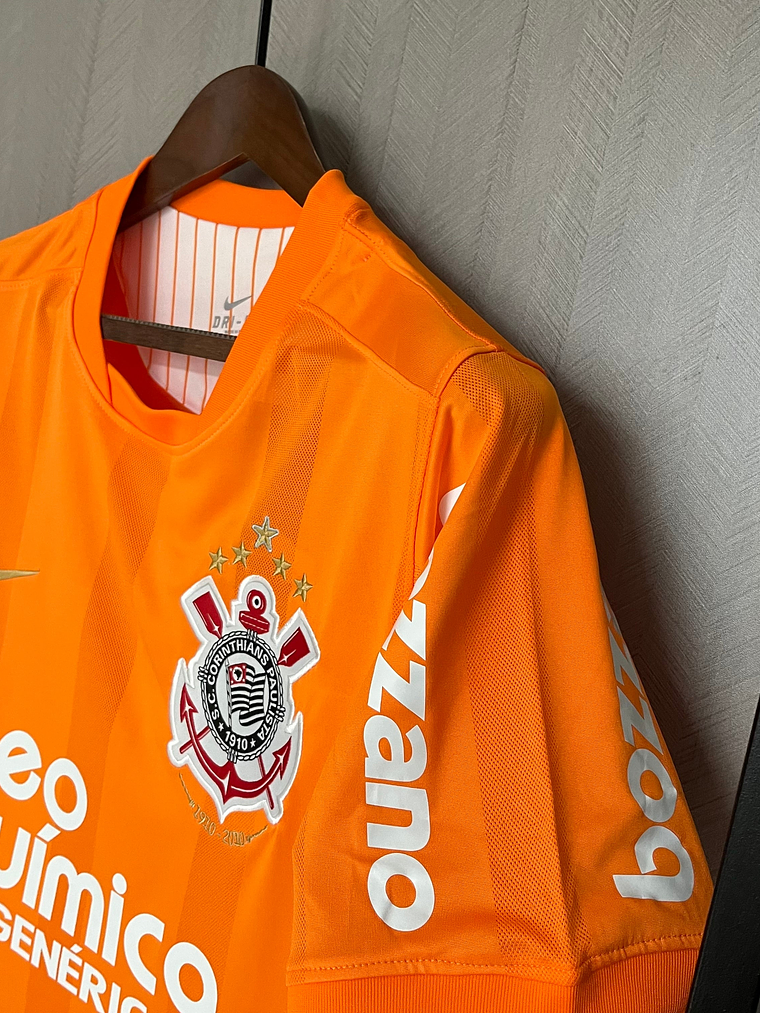 CAMISA RETRÔ DO CORINTHIANS LARANJA 2010 2
