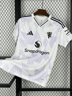 CAMISOLA DO MANCHESTER UNITED 25/26 BRANCO