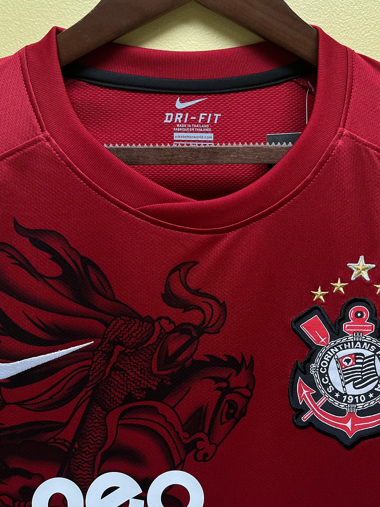 CAMISA RETRÔ DO CORINTHIANS VERMELHA 11/12 3