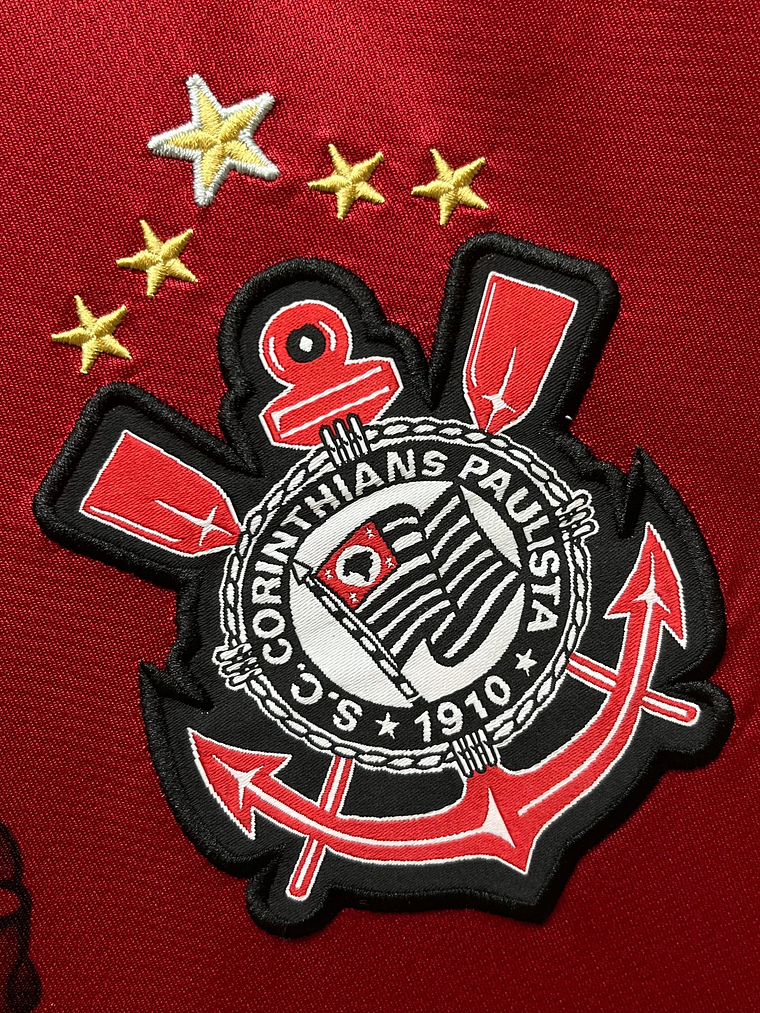 CAMISA RETRÔ DO CORINTHIANS VERMELHA 11/12 4