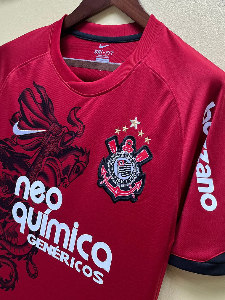 CAMISA RETRÔ DO CORINTHIANS VERMELHA 11/12 5