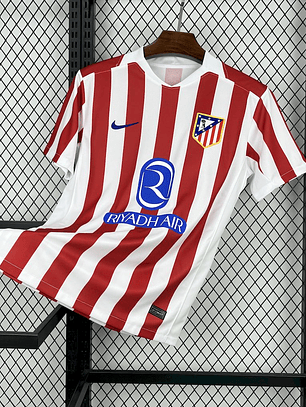 CAMISOLA DO ATLETICO DE MADRID 25/26 BRANCO E VERMELHO