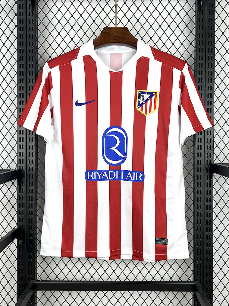 CAMISOLA DO ATLETICO DE MADRID 25/26 BRANCO E VERMELHO 2
