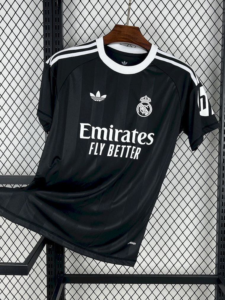 CAMISOLA DO REAL MADRID 25/26 PRETO 1