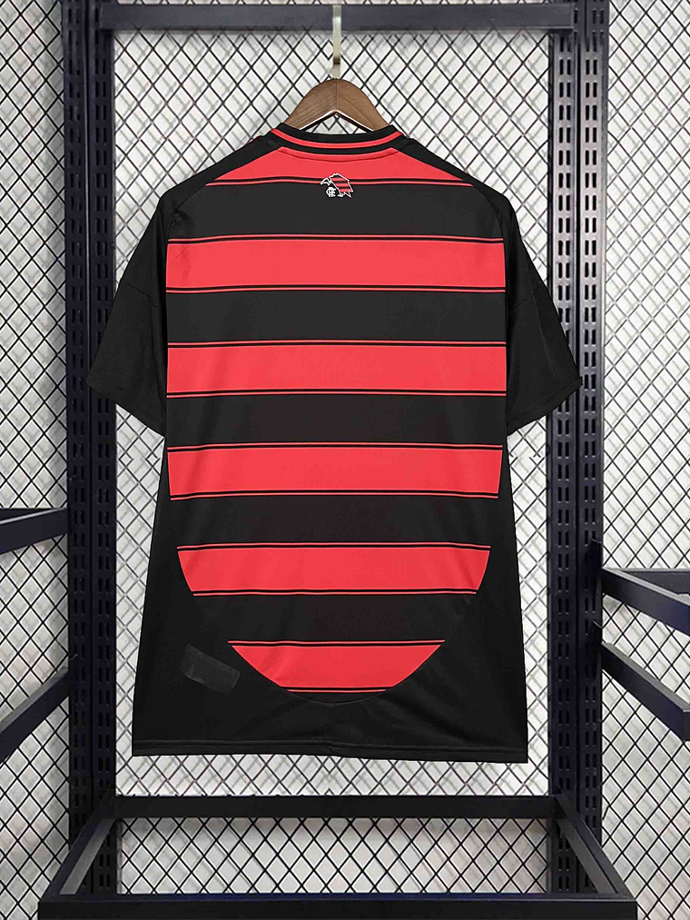 CAMISOLA DO FLAMENGO 25/26 VERMELHO E PRETO 3