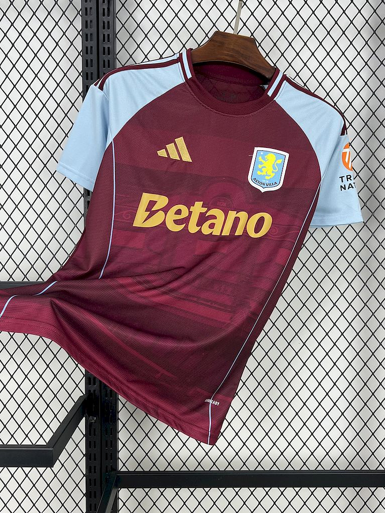CAMISOLA DO ASTON VILLA 25/26 VERMELHO 1