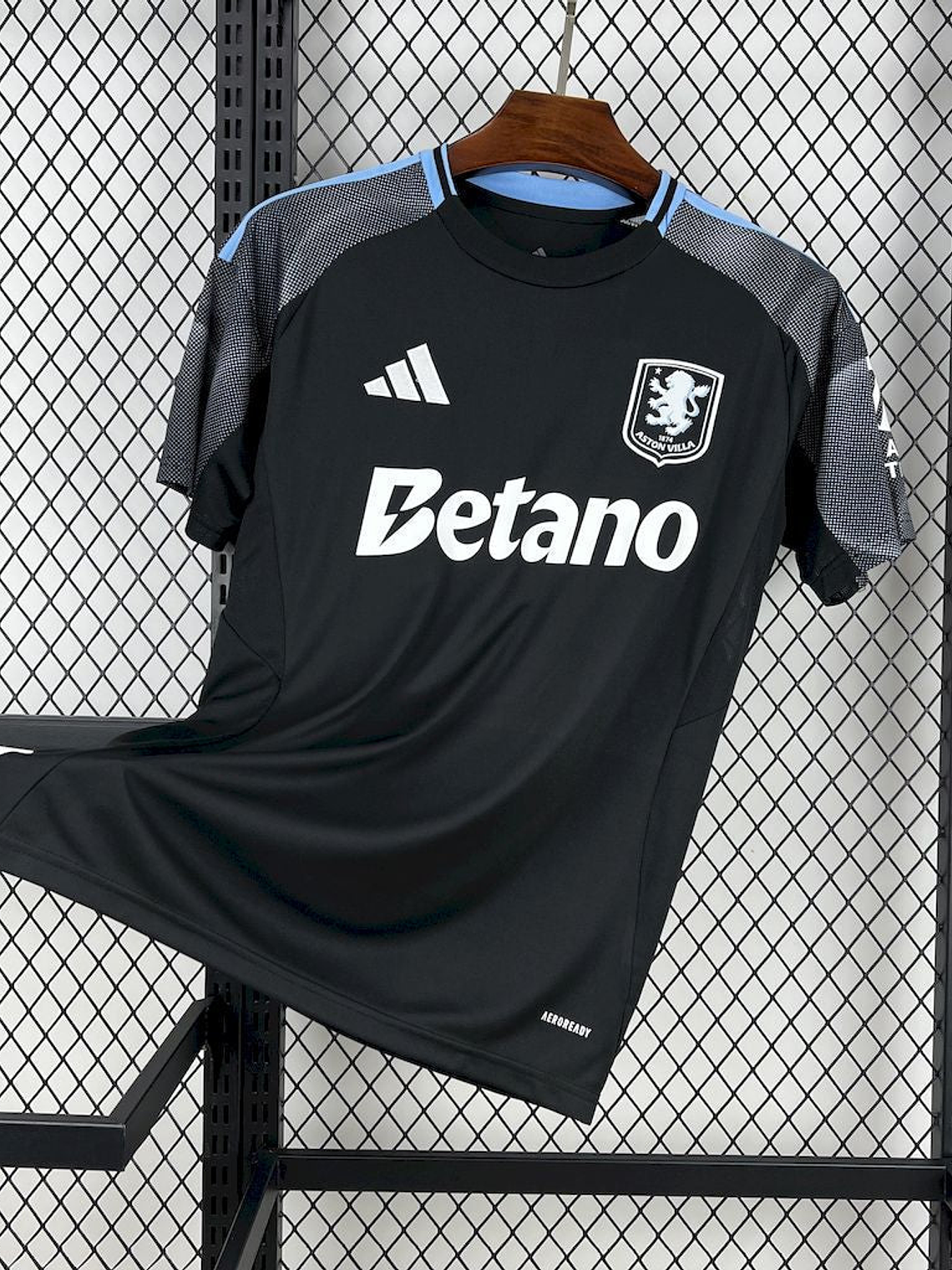 CAMISOLA DO ASTON VILLA 25/26 PRETO 1