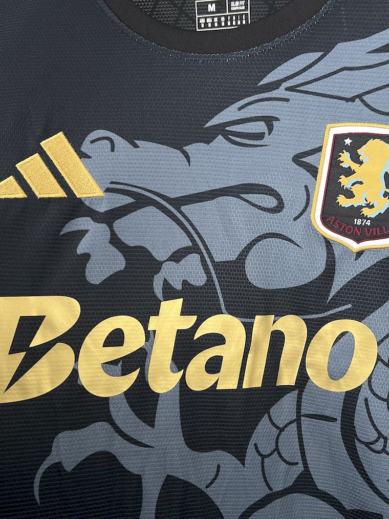 CAMISOLA DO ASTON VILLA 25/26 BLACK DRAGON 2