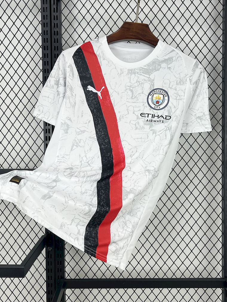 CAMISOLA DO MANCHESTER CITY 25/26 BRANCO 1