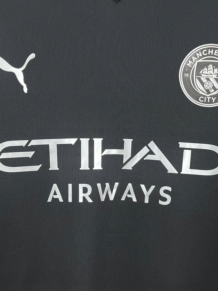 CAMISOLA DO MANCHESTER CITY 25/26 PRETO 2