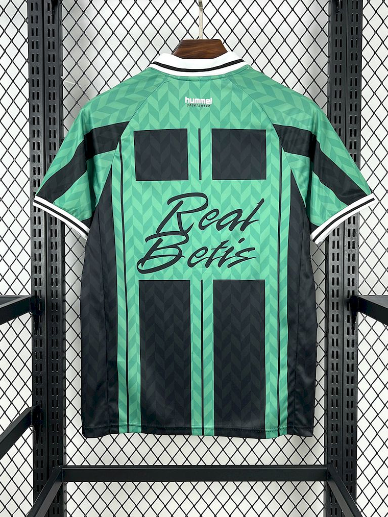 CAMISOLA DO REAL BETIS 25/26 VERDE E PRETO 3