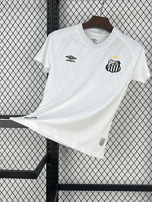 CAMISOLA FEMININA DO SANTOS 25/26 BRANCO