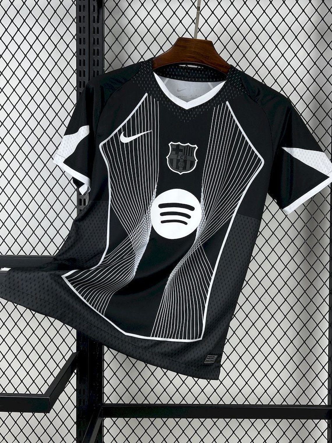 CAMISOLA DO BARCELONA 25/26 PRETO 1