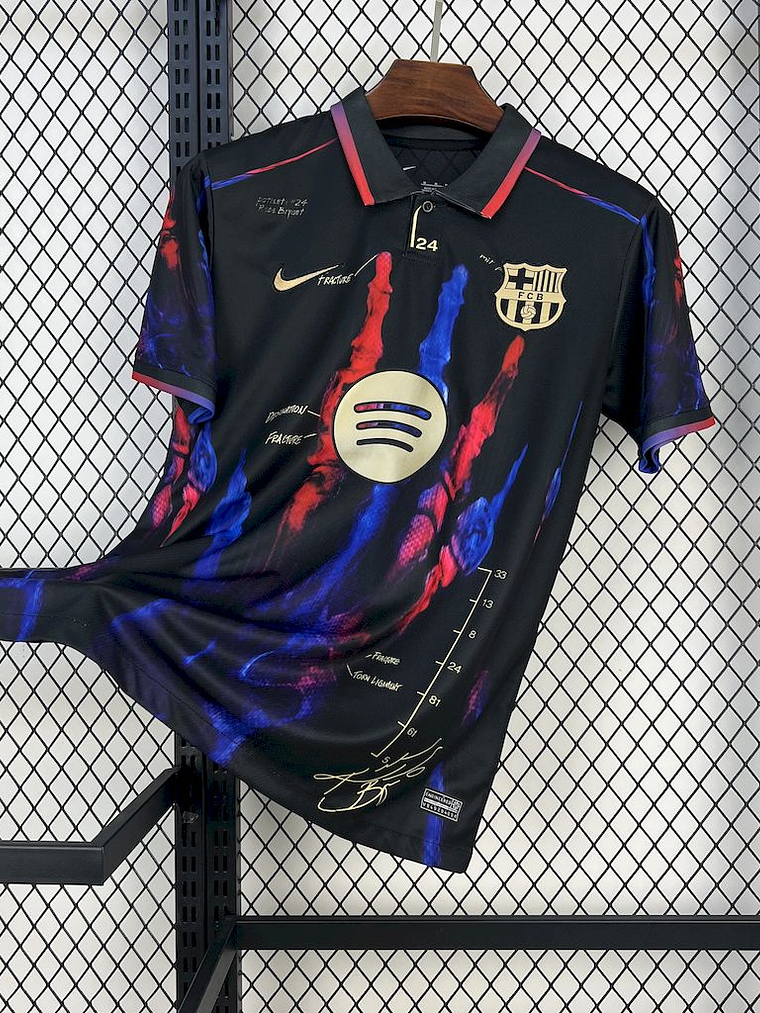 CAMISOLA DO BARCELONA 25/26 PRETO 1