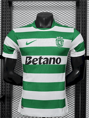 CAMISOLA VERSÃO PLAYER DO SPORTING 23/24 VERDE E BRANCO