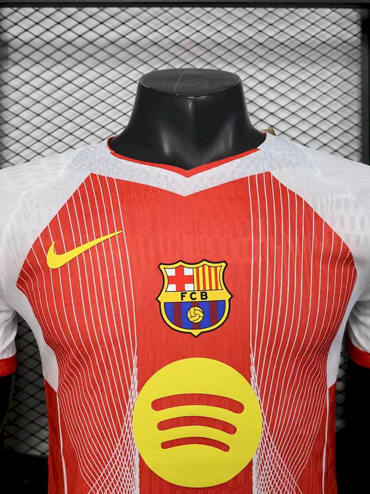 CAMISOLA VERSÃO PLAYER DO BARCELONA 25/26 VERMELHO 2
