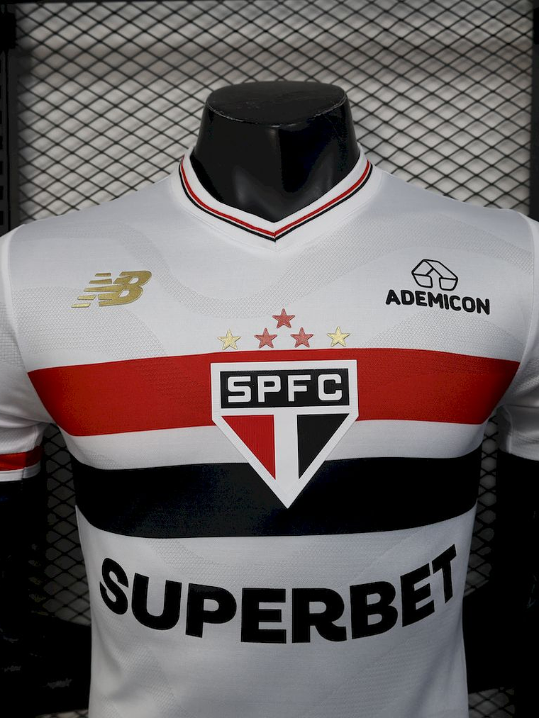 CAMISOLA VERSÃO PLAYER DO SÃO PAULO 25/26 BRANCO 2