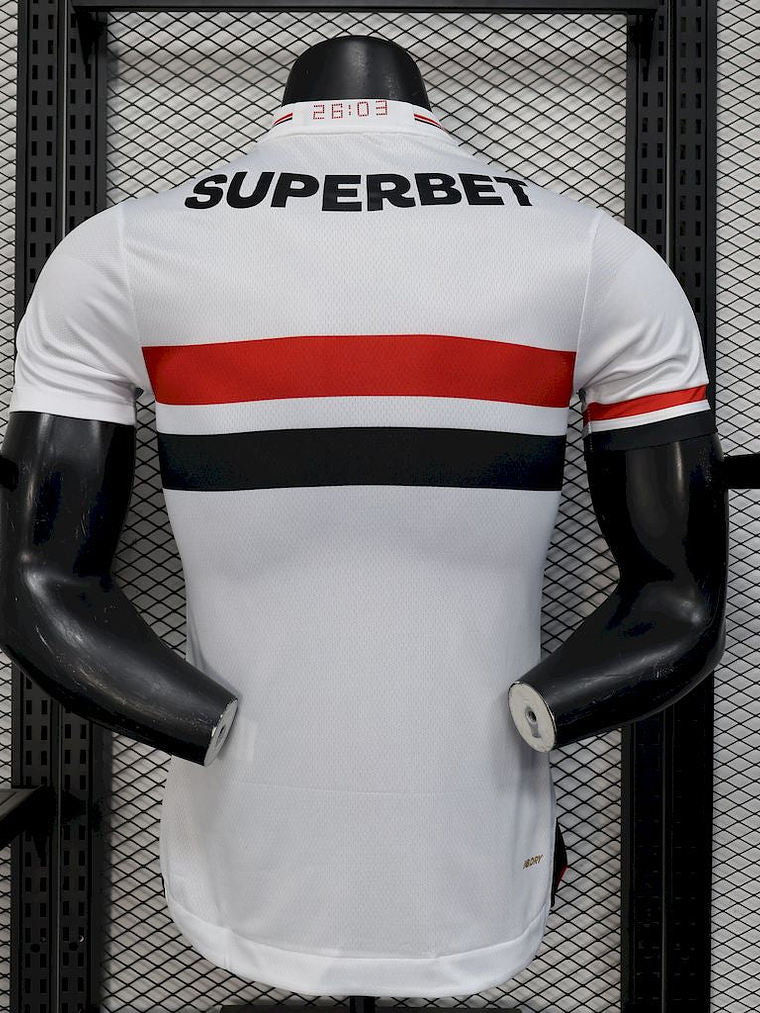 CAMISOLA VERSÃO PLAYER DO SÃO PAULO 25/26 BRANCO 3