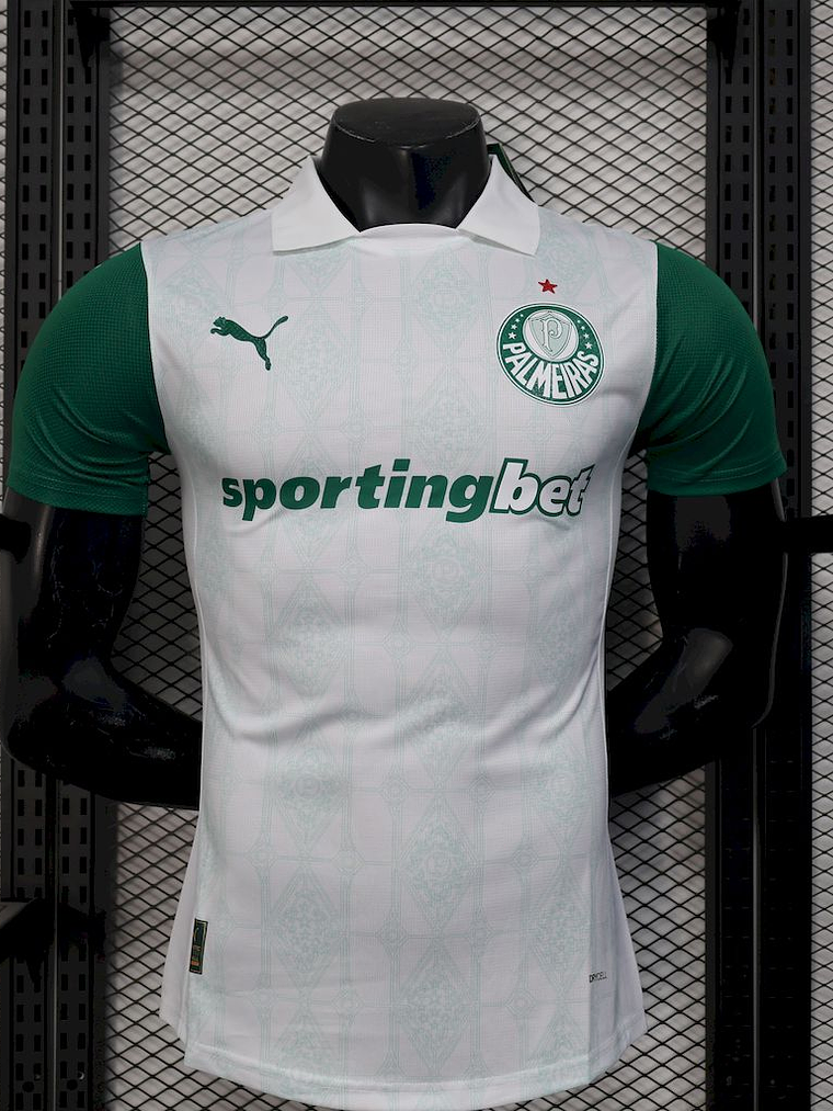 CAMISOLA VERSÃO PLAYER DO PALMEIRAS 25/26 BRANCO 1