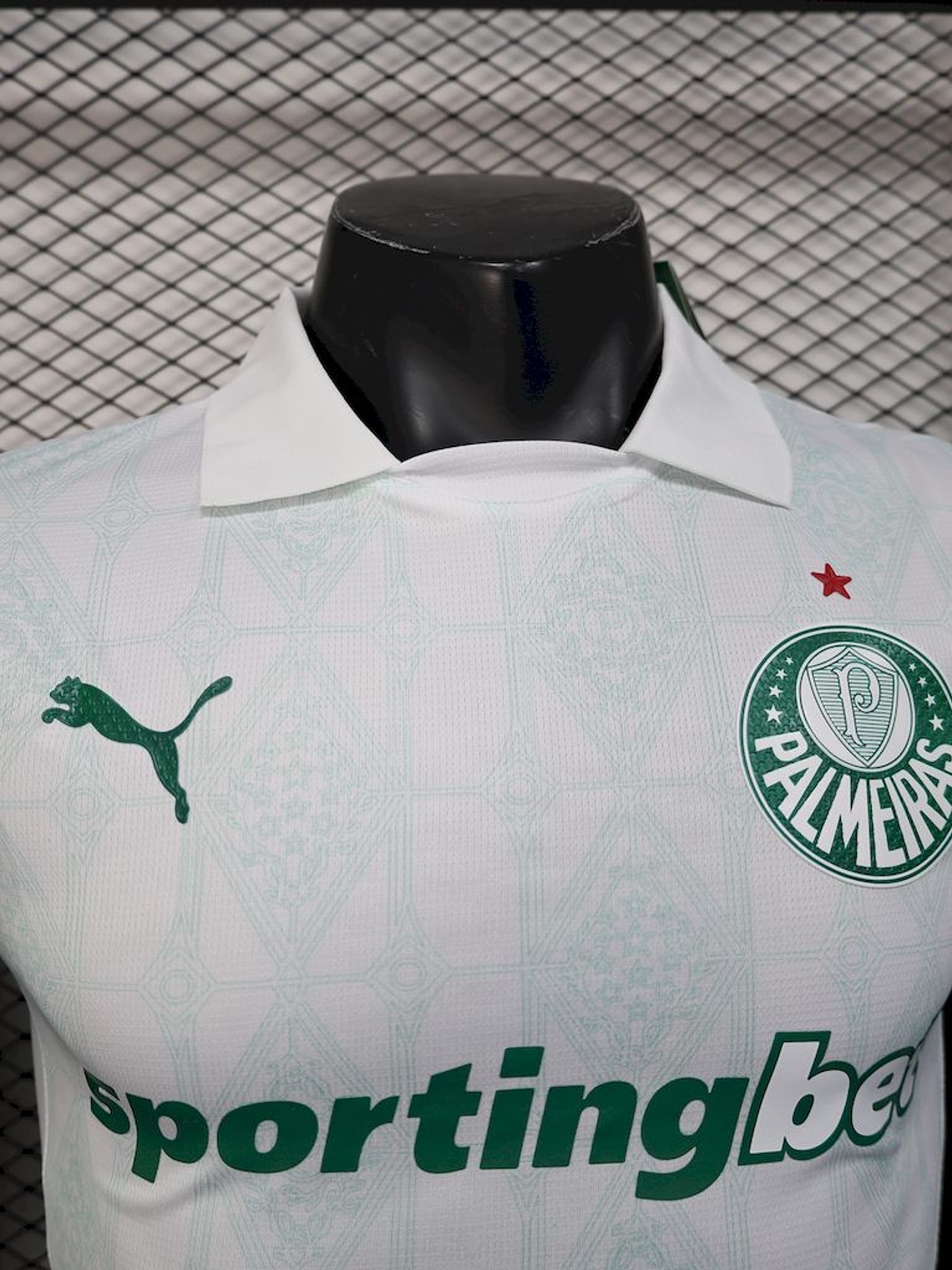CAMISOLA VERSÃO PLAYER DO PALMEIRAS 25/26 BRANCO 2