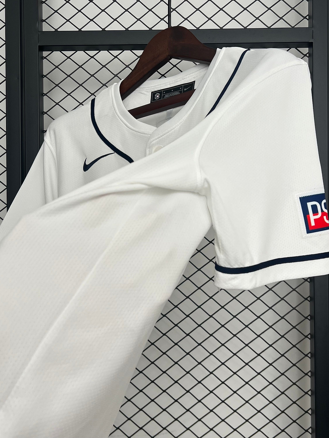CAMISOLA DE BASEBOL DO PSG 25/26 BRANCO 3