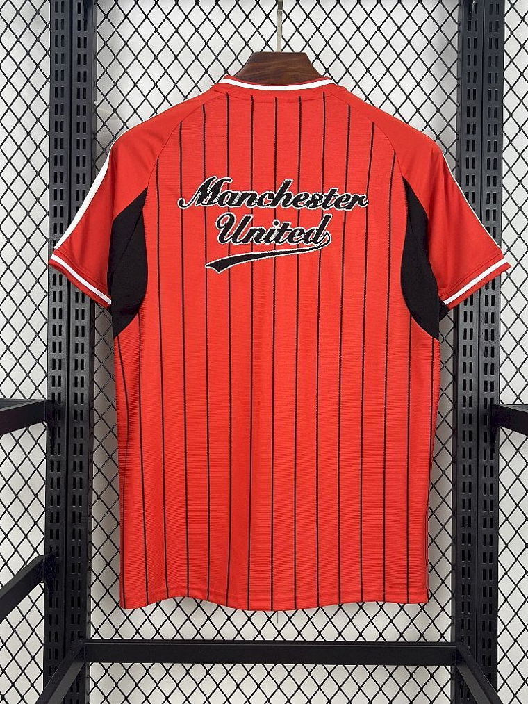 CAMISOLA DE BASEBOL DO MANCHESTER UNITED 25/26 VERMELHO 5