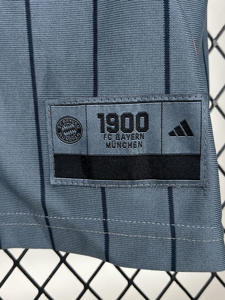 CAMISOLA DE BASEBOL DO BAYERN MUNICH 25/26 CINZA 4