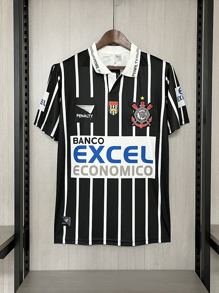 CAMISA RETRÔ DO CORINTHIANS - EXCEL ECONOMICO 1998 4