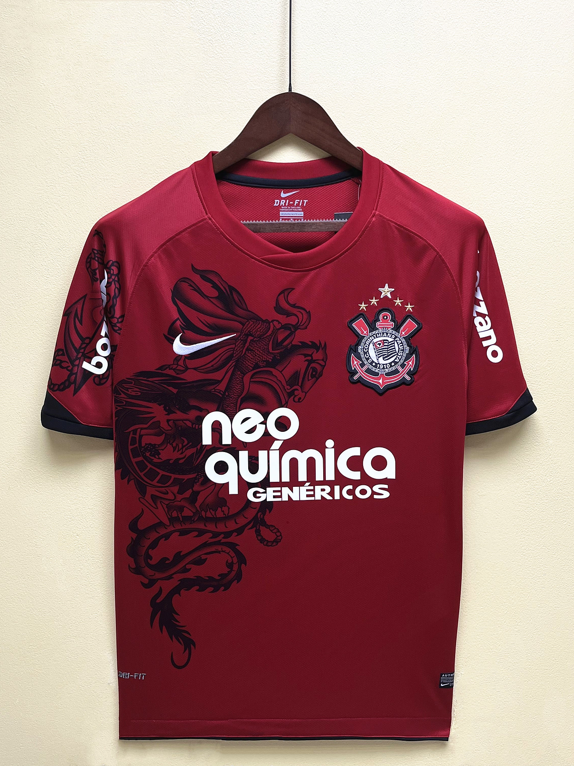 CAMISA RETRÔ DO CORINTHIANS VERMELHA 11/12 1