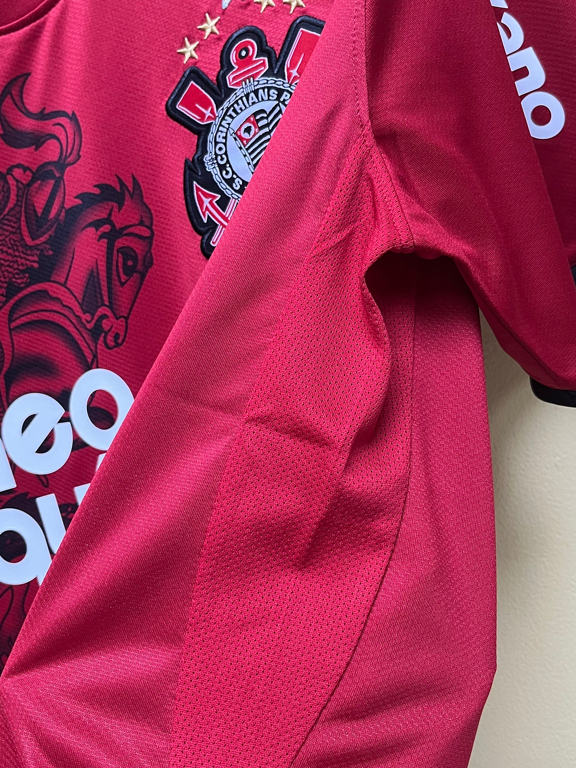 CAMISA RETRÔ DO CORINTHIANS VERMELHA 11/12 2