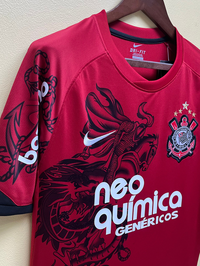 CAMISA RETRÔ DO CORINTHIANS VERMELHA 11/12 6