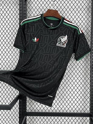 CAMISOLA DA SELEÇÃO DO MEXICO 25/26 PRETO