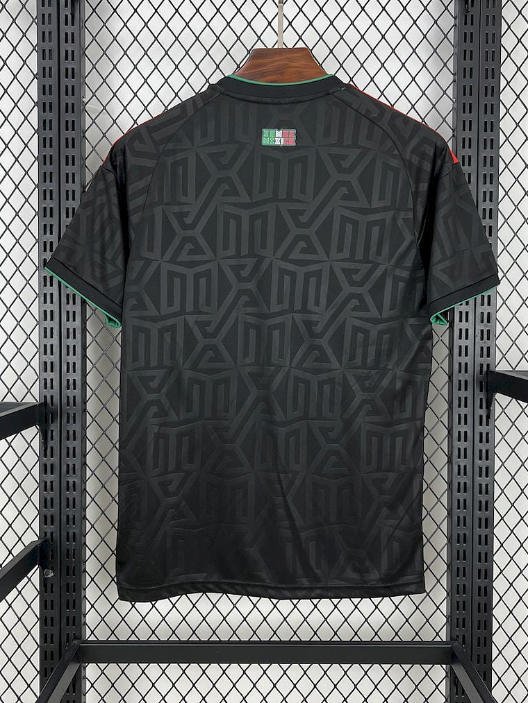 CAMISOLA DA SELEÇÃO DO MEXICO 25/26 PRETO 3