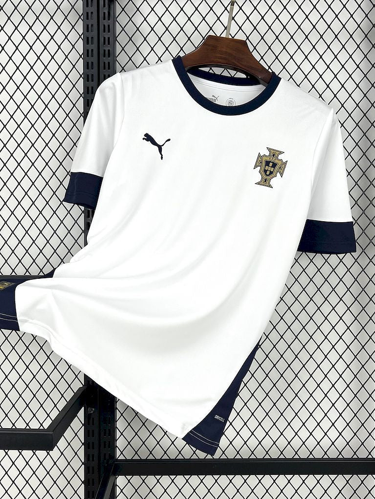 CAMISOLA DA SELEÇÃO DE PORTUGAL 25/26 BRANCO 1