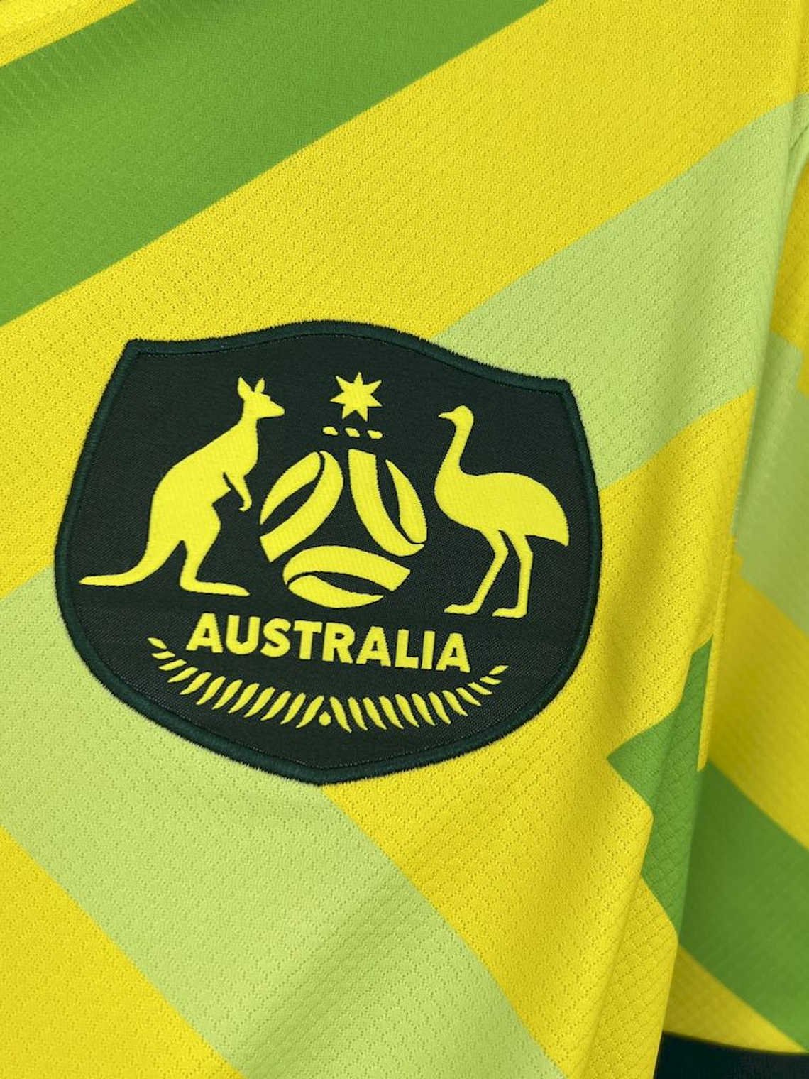 CAMISOLA DA SELEÇÃO DA AUSTRALIA 25/26 AMARELO 2