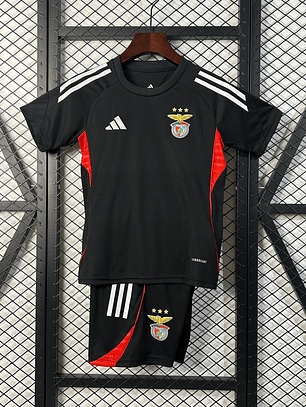 KIT INFANTIL DO BENFICA 25/26 PRETO