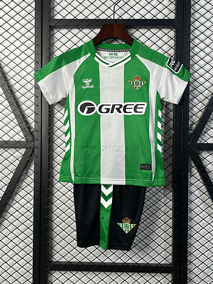 KIT INFANTIL DO REAL BETIS 25/26 VERDE E BRANCO