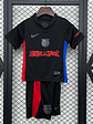 KIT INFANTIL DO BARCELONA 25/26 PRETO - Thumbnail 1