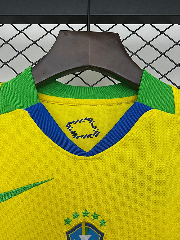 KIT INFANTIL DO BRASIL 25/26 AMARELO 2