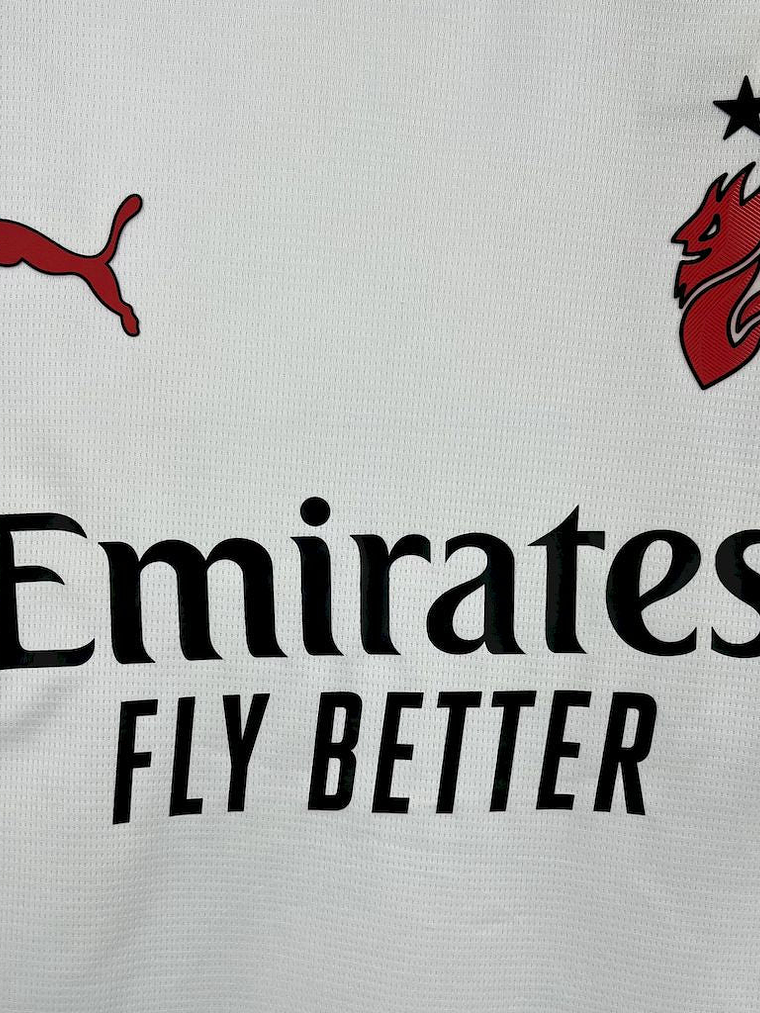 CAMISOLA DO MILAN 25/26 BRANCO 2