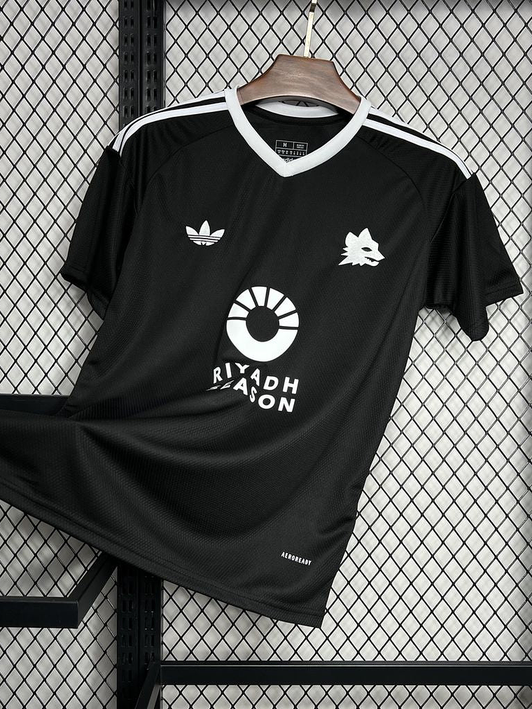 CAMISOLA DO ROMA 25/26 PRETO 1