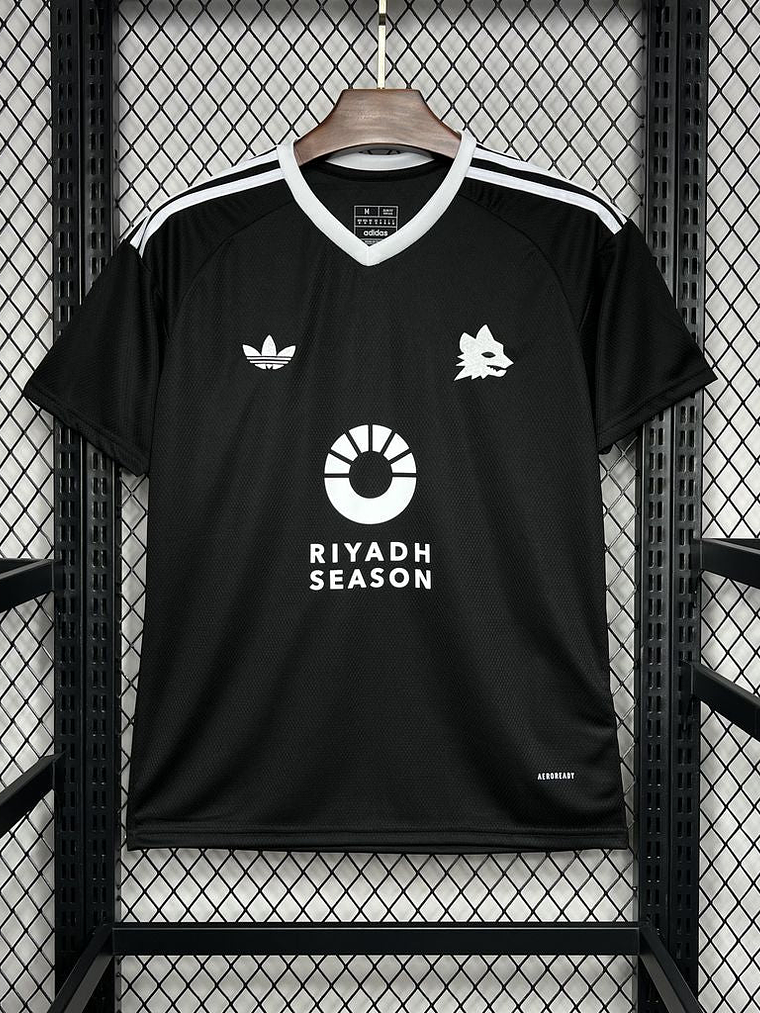 CAMISOLA DO ROMA 25/26 PRETO 2