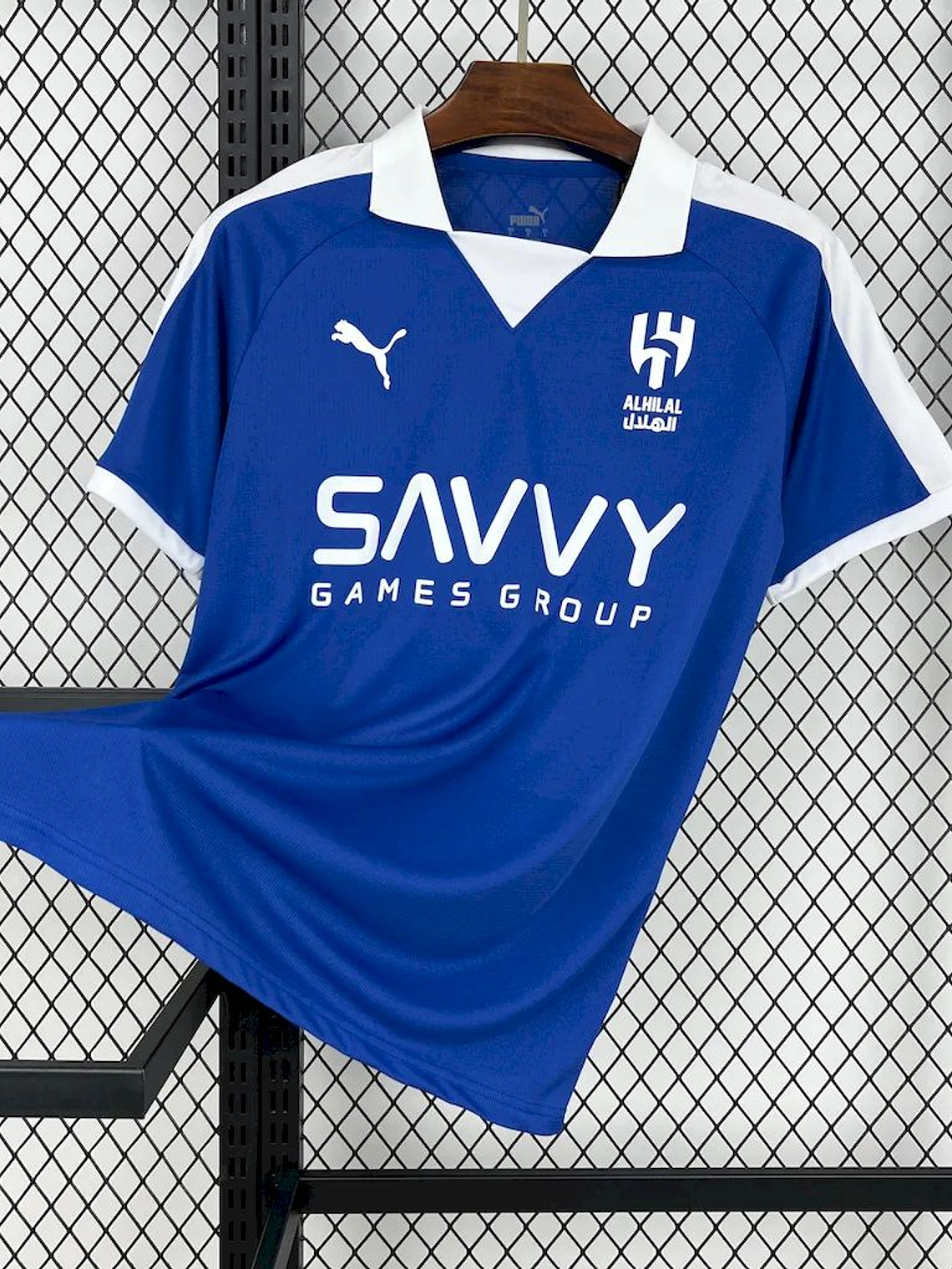 CAMISOLA DO AL HILAL 25/26 AZUL E BRANCO 1