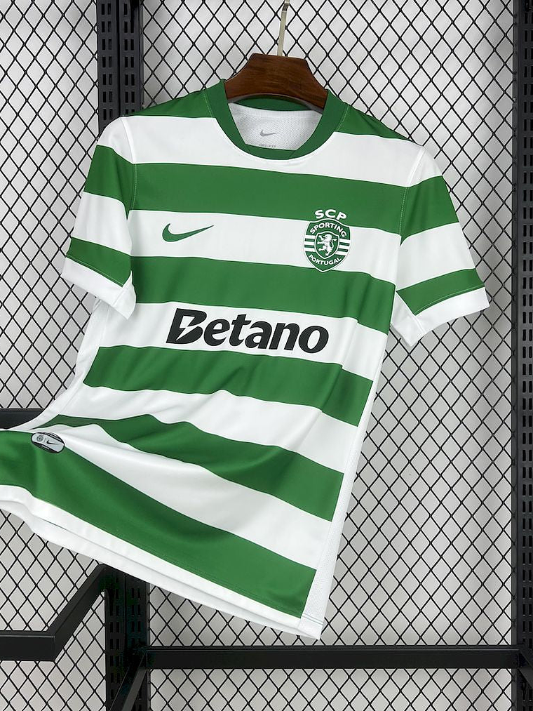 CAMISOLA DO SPORTING 25/26 VERDE E BRANCO 1