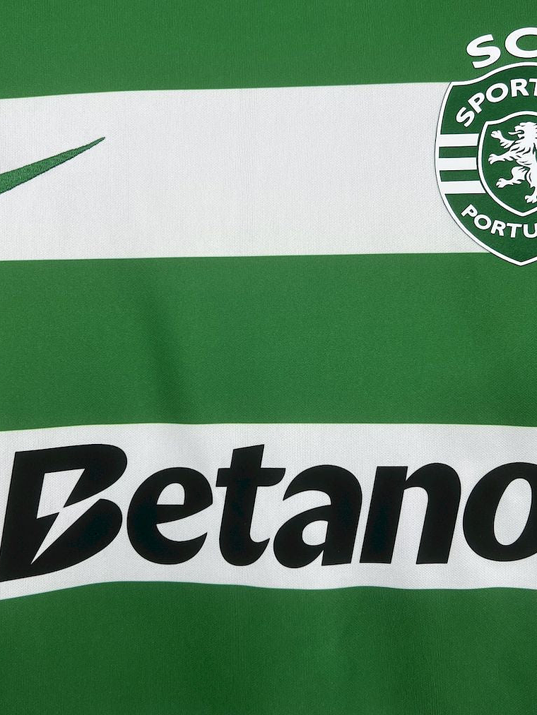 CAMISOLA DO SPORTING 25/26 VERDE E BRANCO 2