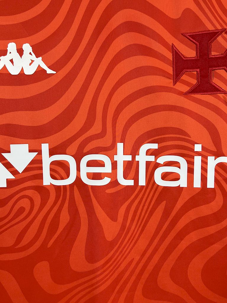 CAMISOLA DO VASCO 25/26 LARANJA GOLEIRO 2