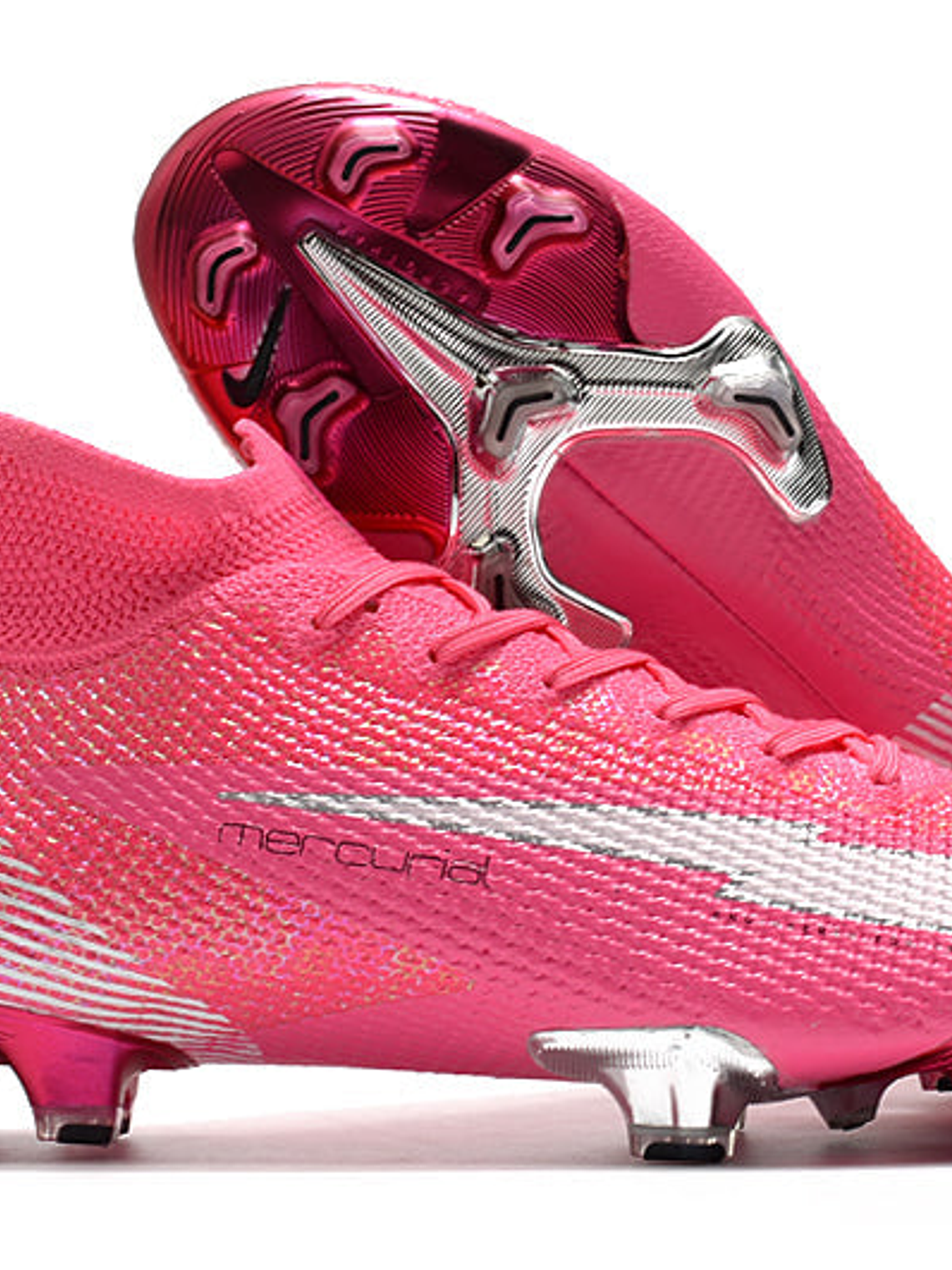 Chuteira Nike Mercurial Superfly 7 Elite Mbapp- Rosa FG 1
