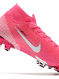 Chuteira Nike Mercurial Superfly 7 Elite Mbapp- Rosa FG - Thumbnail 2