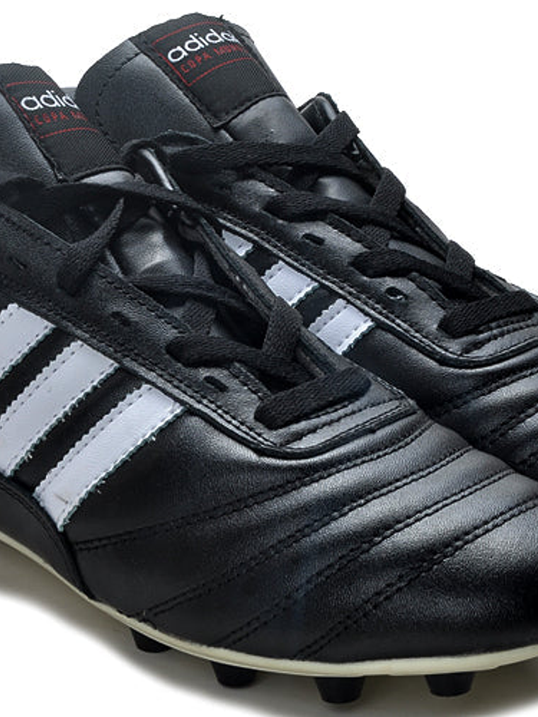 Chuteira Adidas Copa Mundial Black-White FG 2